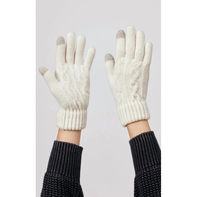 Frosty Touch Glove In Ivory